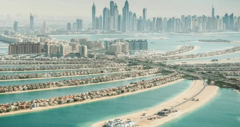 Dubai Marina & The Palm Jumeirah